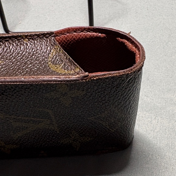 Louis Vuitton Monogram Canvas Etui Cigarette Case Brown M63024 Authentic GUC - Picture 3 of 9